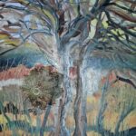 Strom s čipkovým listom